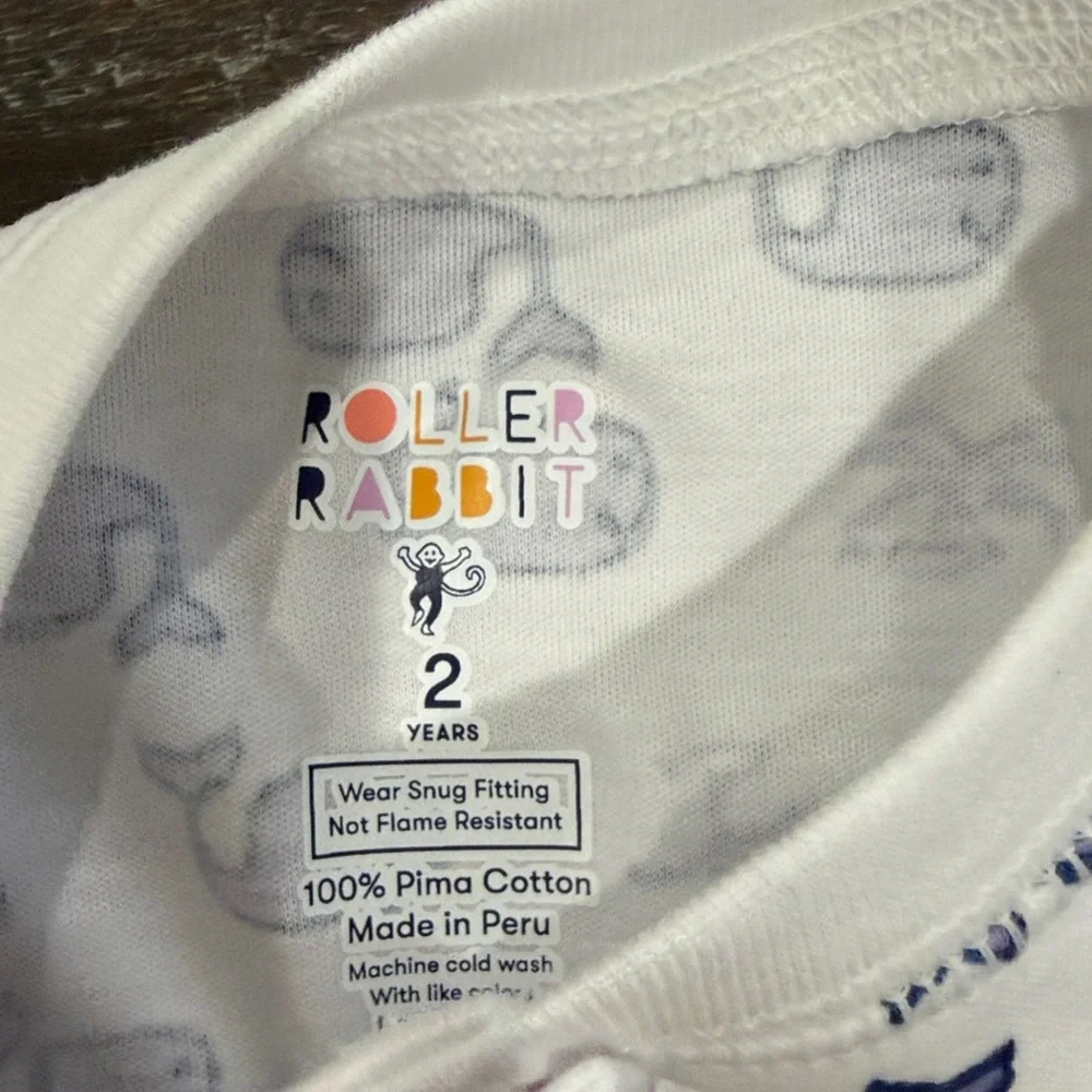 Roller Rabbit kids Moby pajamas